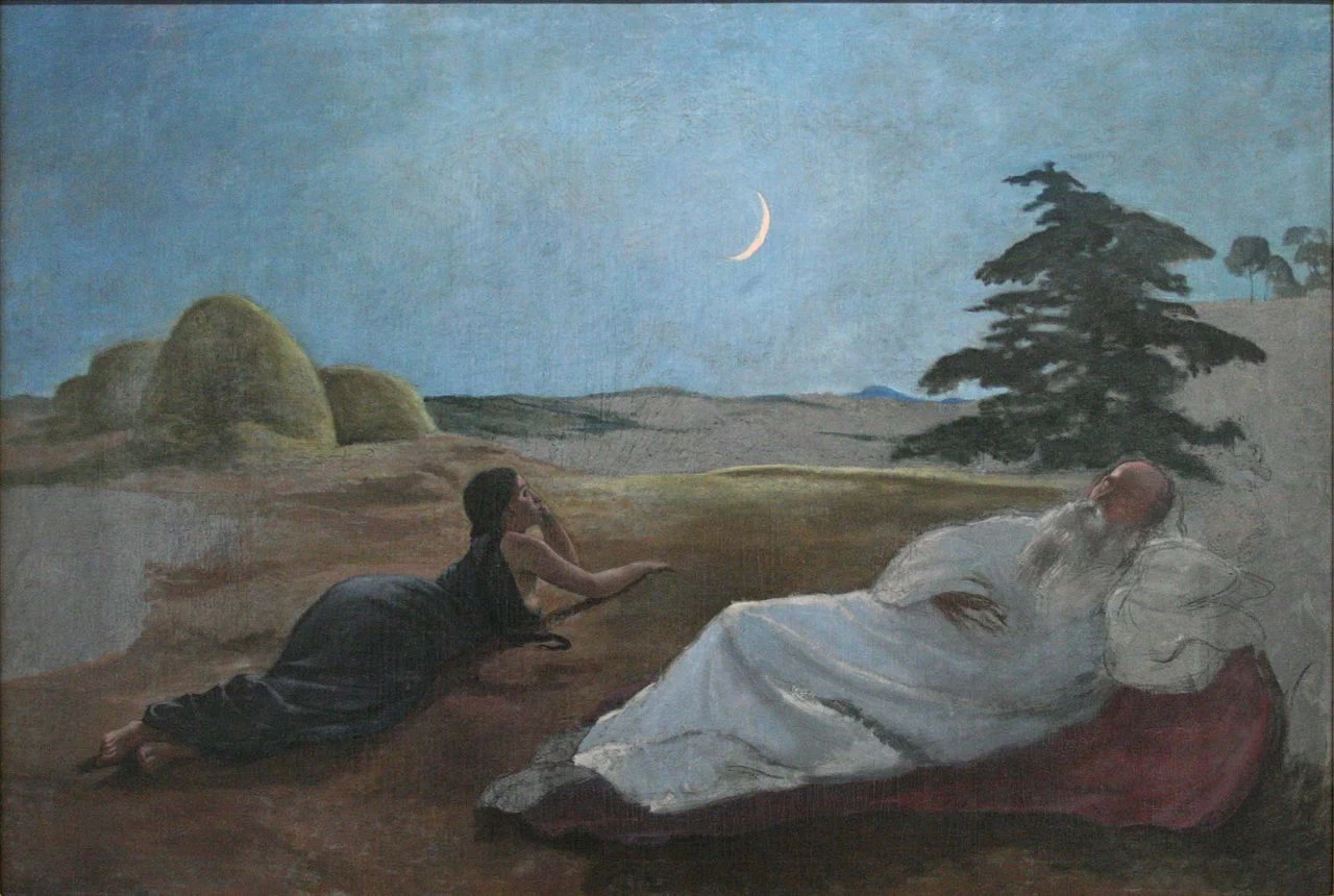 Jean-Frédéric Bazille-69-Ruth e Boaz, intorno al 1870 - Museo Fabre, Montpellier 1